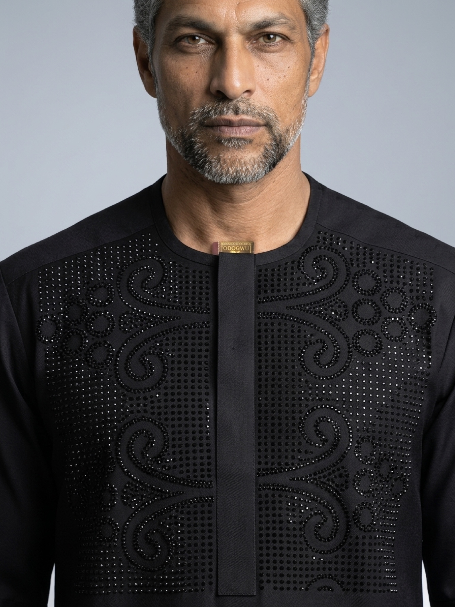 The Ebony Crystal Tunic