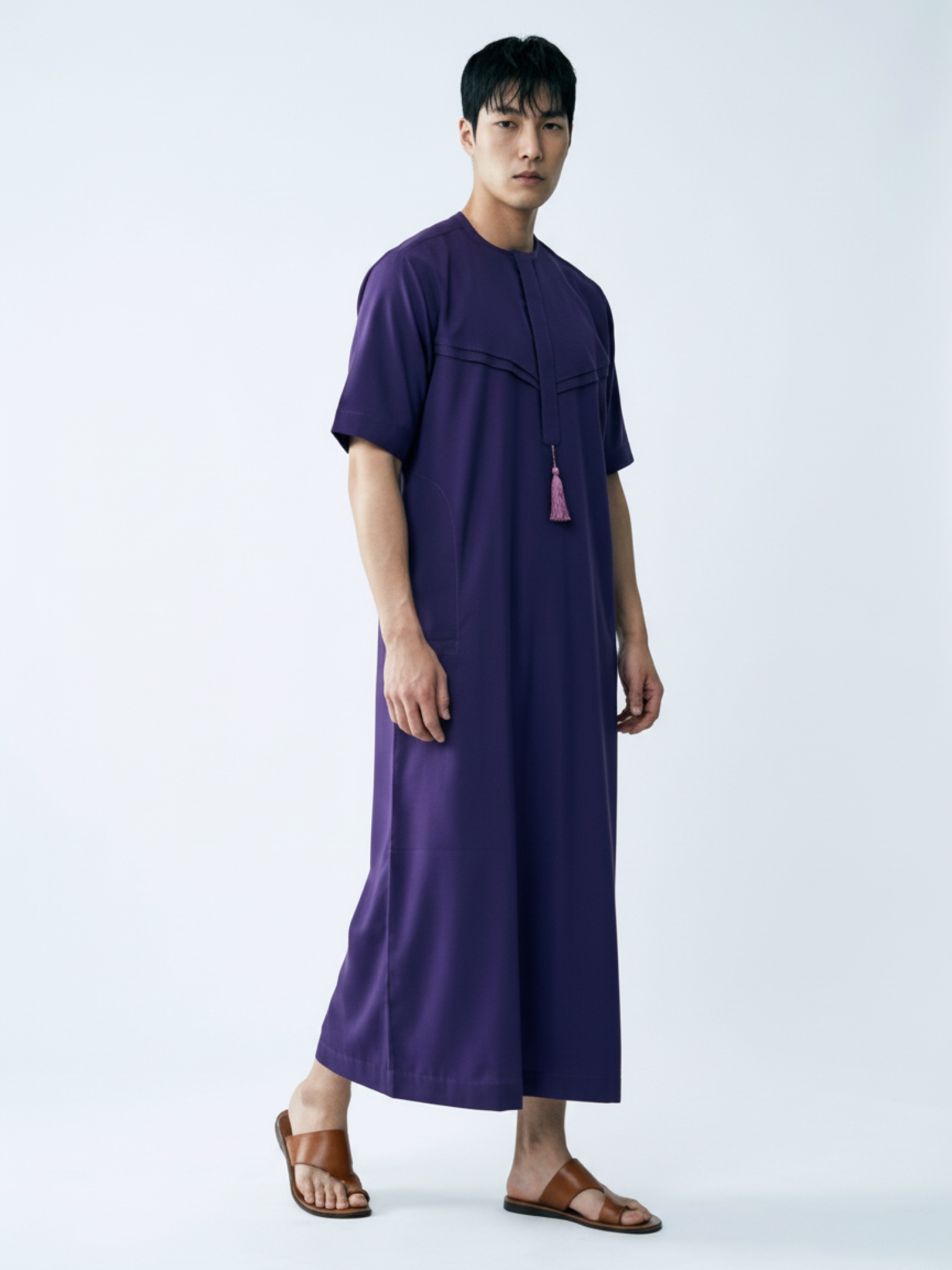 The Deep Violet Signature Jalabiya