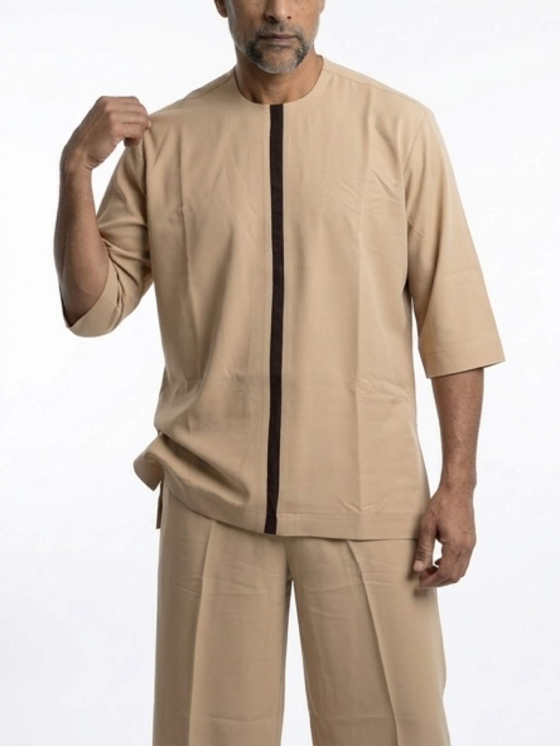 The Sandstone Vertical-Stripe Senator Set