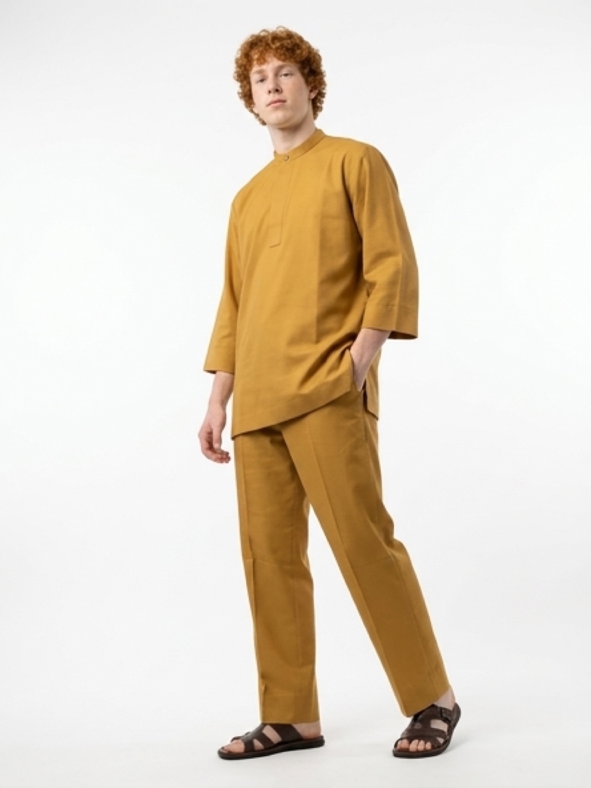 The Sandstone Tonal-Stripe Senator